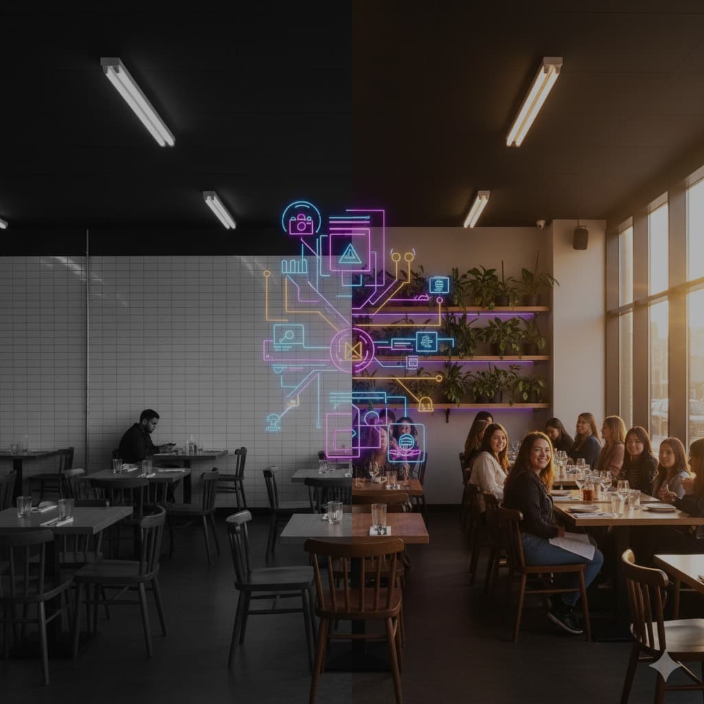 Proceso de transformación digital para restaurantes